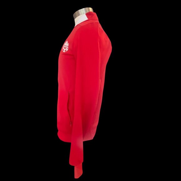 Umbro Men's Jacket Canada Soccer Track Red Sz XS - Picture 2 of 7